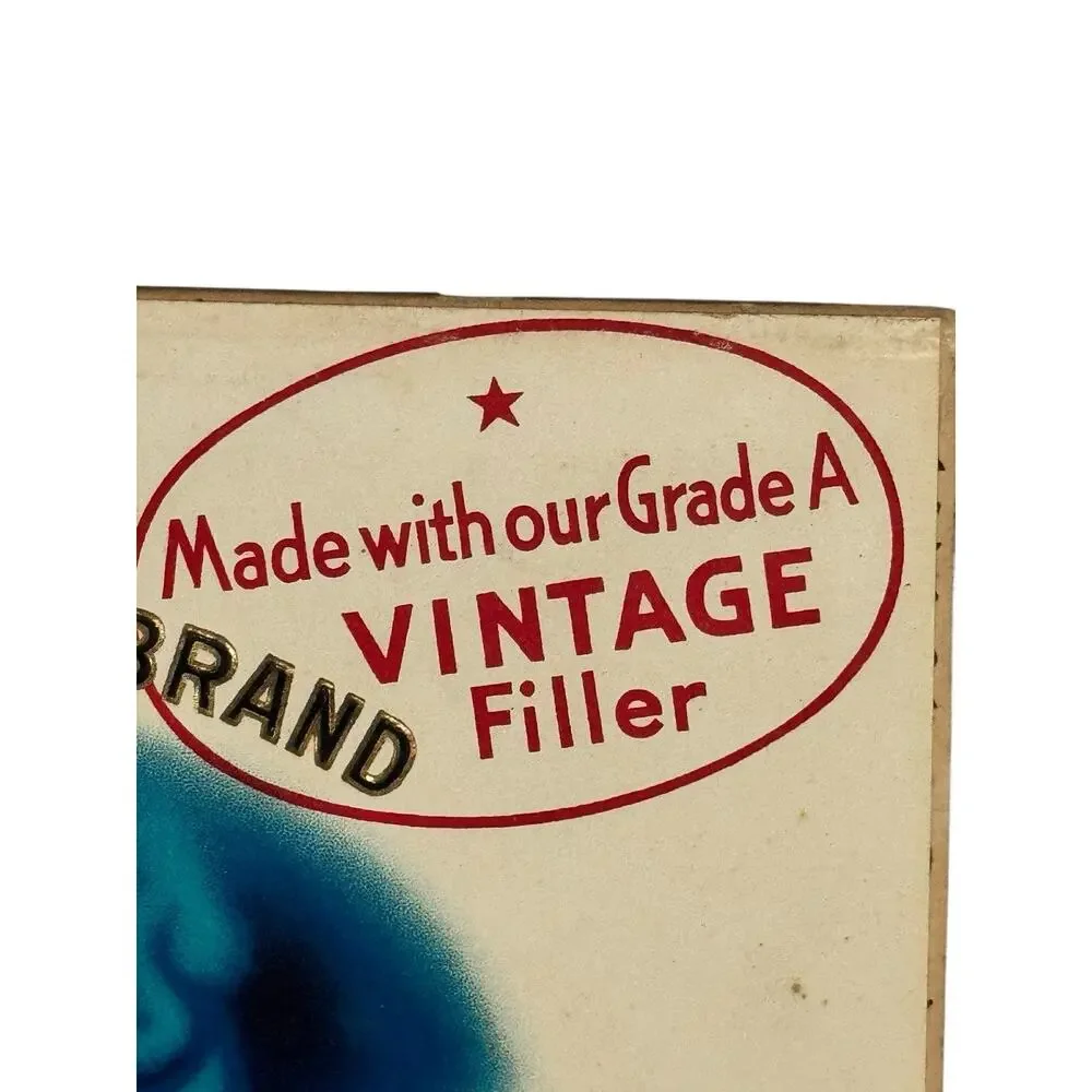 Vintage White Owl Brand Empty Cigar Box 5 Cents Grade A Vintage Filters